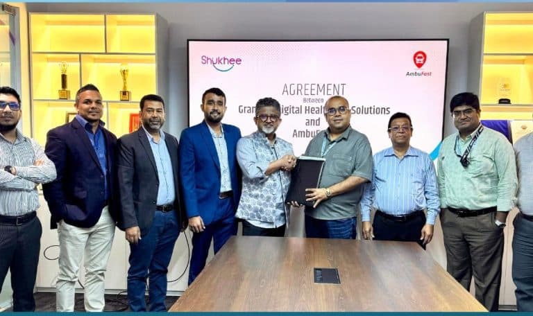 Grameen Digital Healthcare Solutions and AmbuFast Partner to Bring Emergency Ambulance Services to Every Citizen via Shukhee App